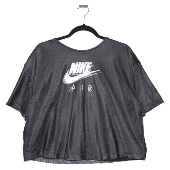 Nike Air Mesh Short-Sleeve Top Size XL - Picture 1 of 7